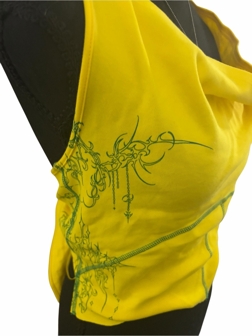 wild fable Yellow Sleeveless Cowl Neck Tank - Picture 2 of 9